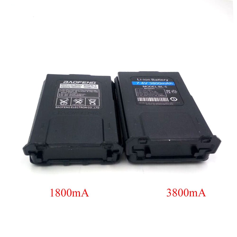 Original Baofeng 7.4V 3800 mah Battery for UV-5R Radio Walkie Talkie Pufeng UV-5R Accessories Baofeng Battery