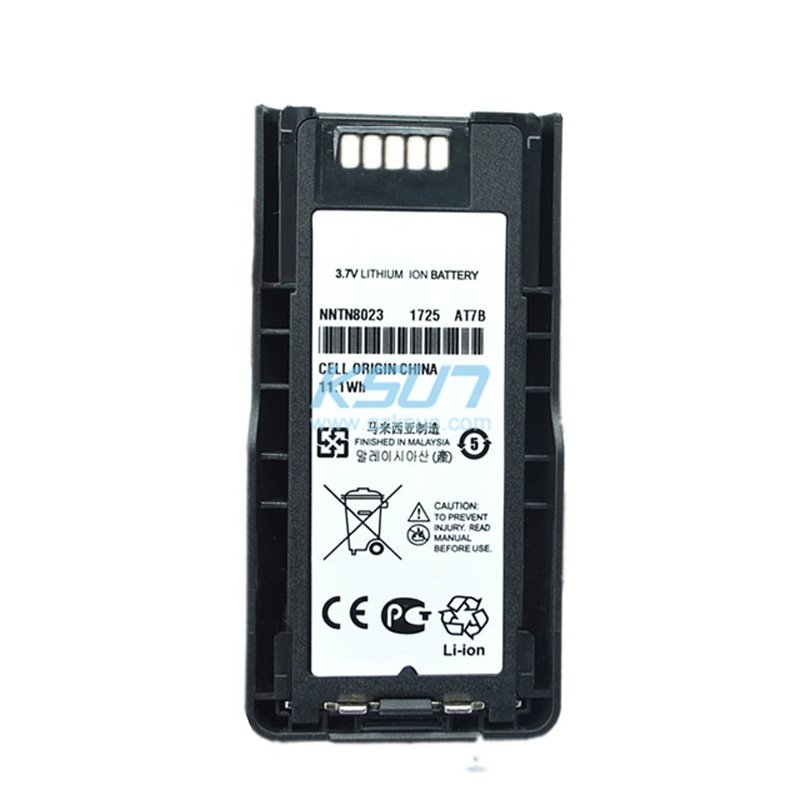 NNTN8023 3.7V Li-ion Rechargeable Walkie Talkie Lithium Battery for Motorola MTP3150 MTP3250 MTP3100 MTP3500 MTP3550 MTP6650