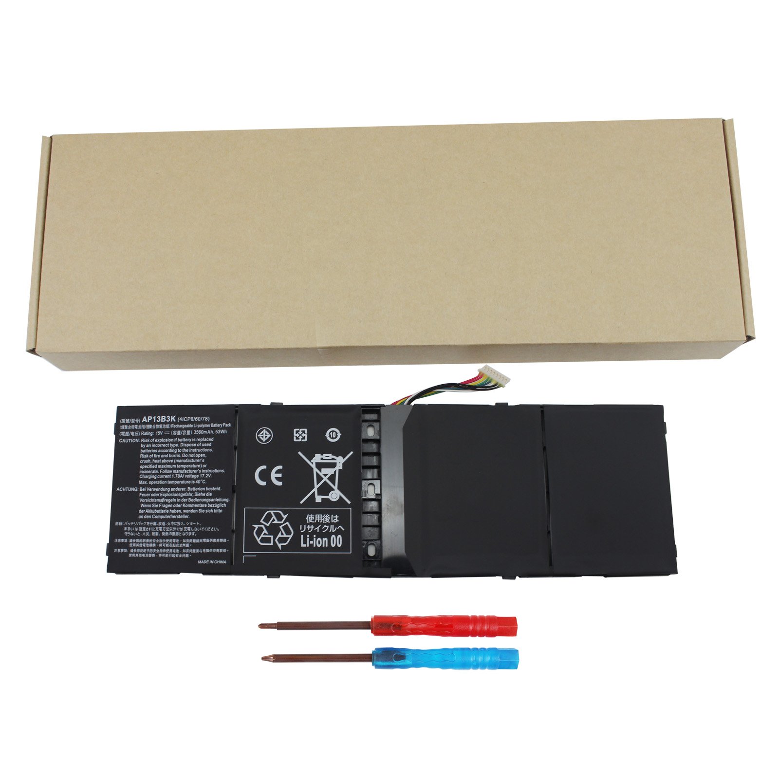 Factory direct sales 53WH of Laptop rechargeable batteries
