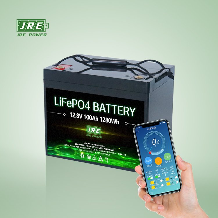 Austialia 12.8V 100Ah 1280Wh LFP Battery Alarm Buzzer 12V 100Ah Caravan Lithium Battery Pack for Recreational Vehicle Camping