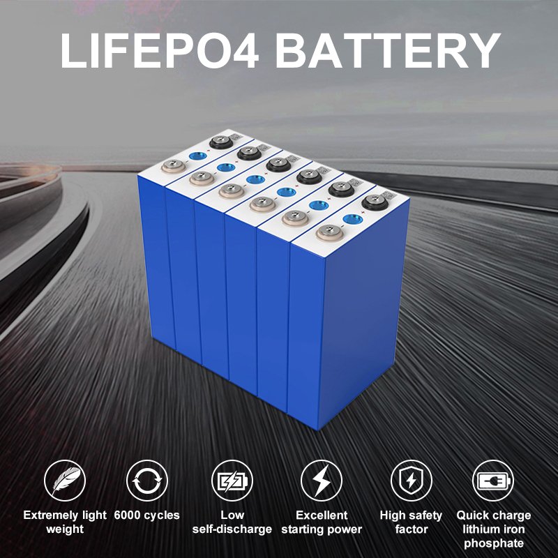 Wholesale New Cell Grade A Free Accessories 3.2v 200ah 280ah 6000 Cycles Battery Packs Lifepo4 Lithium ion batteries