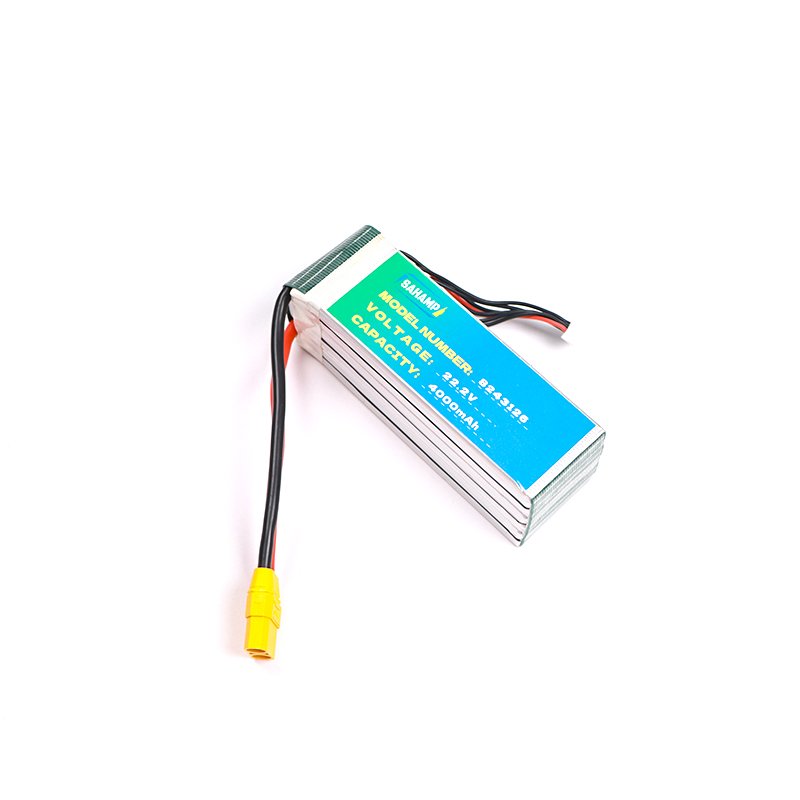 Customized 14.8V 4000mAh Lithium Polymer Rechargeable Battery Pack 22.2V with LCO Anode for Search Rescue Drones ODM Supply