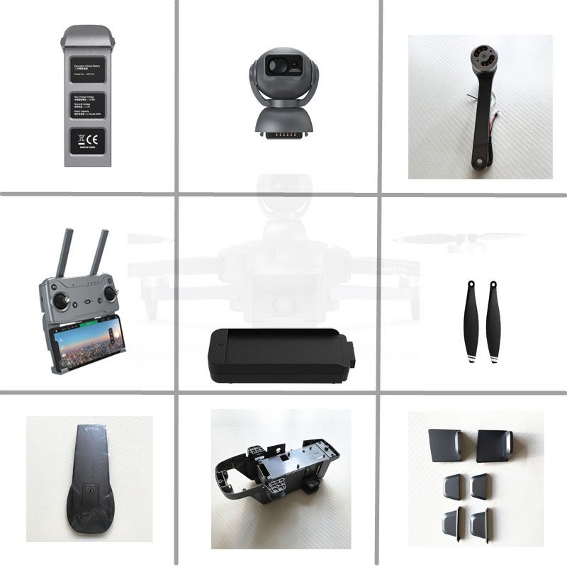 Customized Drone Accessories 2PRO Brushless machine bateria gimbal 4k camera professional gps long distance drones accessories