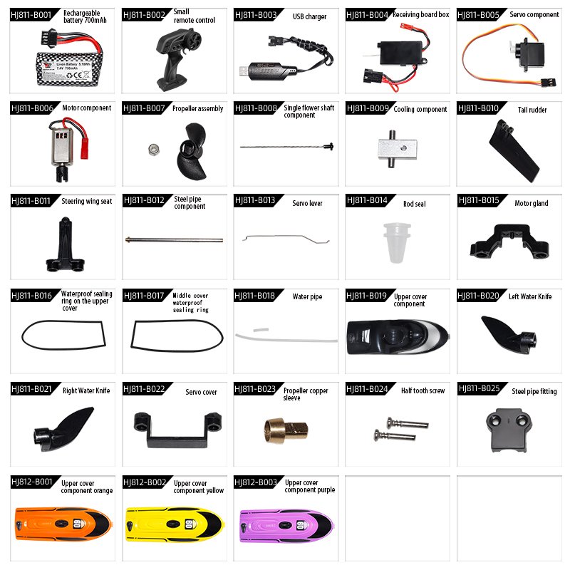 Factory Motor 700mAh Battery Charger Remote Controller RC Toys Parts Cheap Boats Luxury Yacht Marine Accessories For Boat