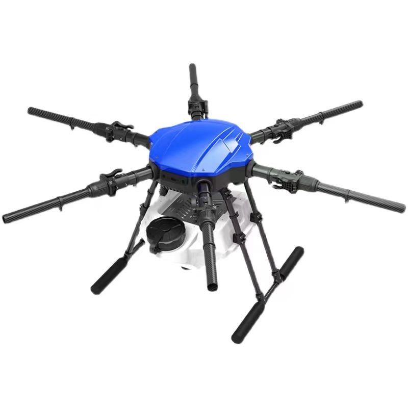 EFT New upgrade E616P 6 axis 16L 16kg agricultural spray drone frame(1648mm wheelbase)and water tank uav