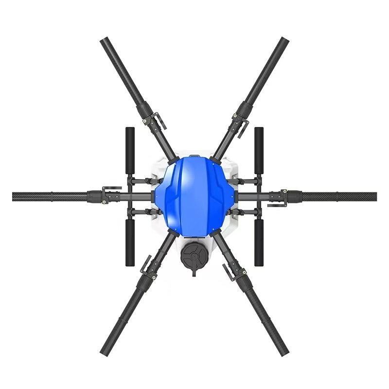 EFT New upgrade E616P 6 axis 16L 16kg agricultural spray drone frame(1648mm wheelbase)and water tank uav