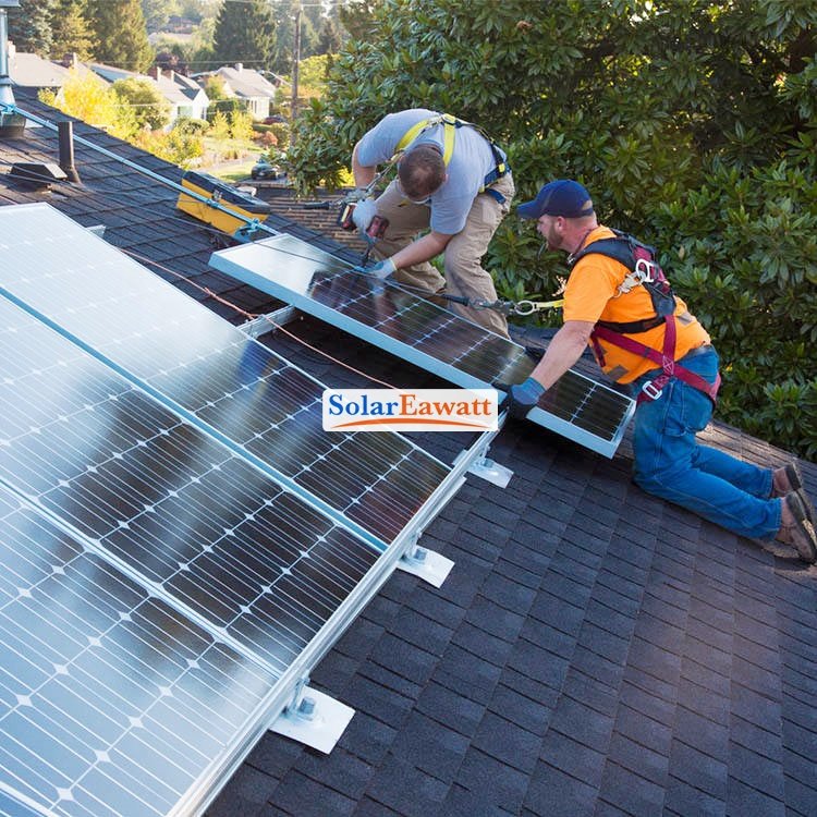 Hybrid Solar System Complete Kit with Deye Inverter Home Spot Goods 5kw 6kw 7kw 8kw Lithium Ion Solar Technology Customizable