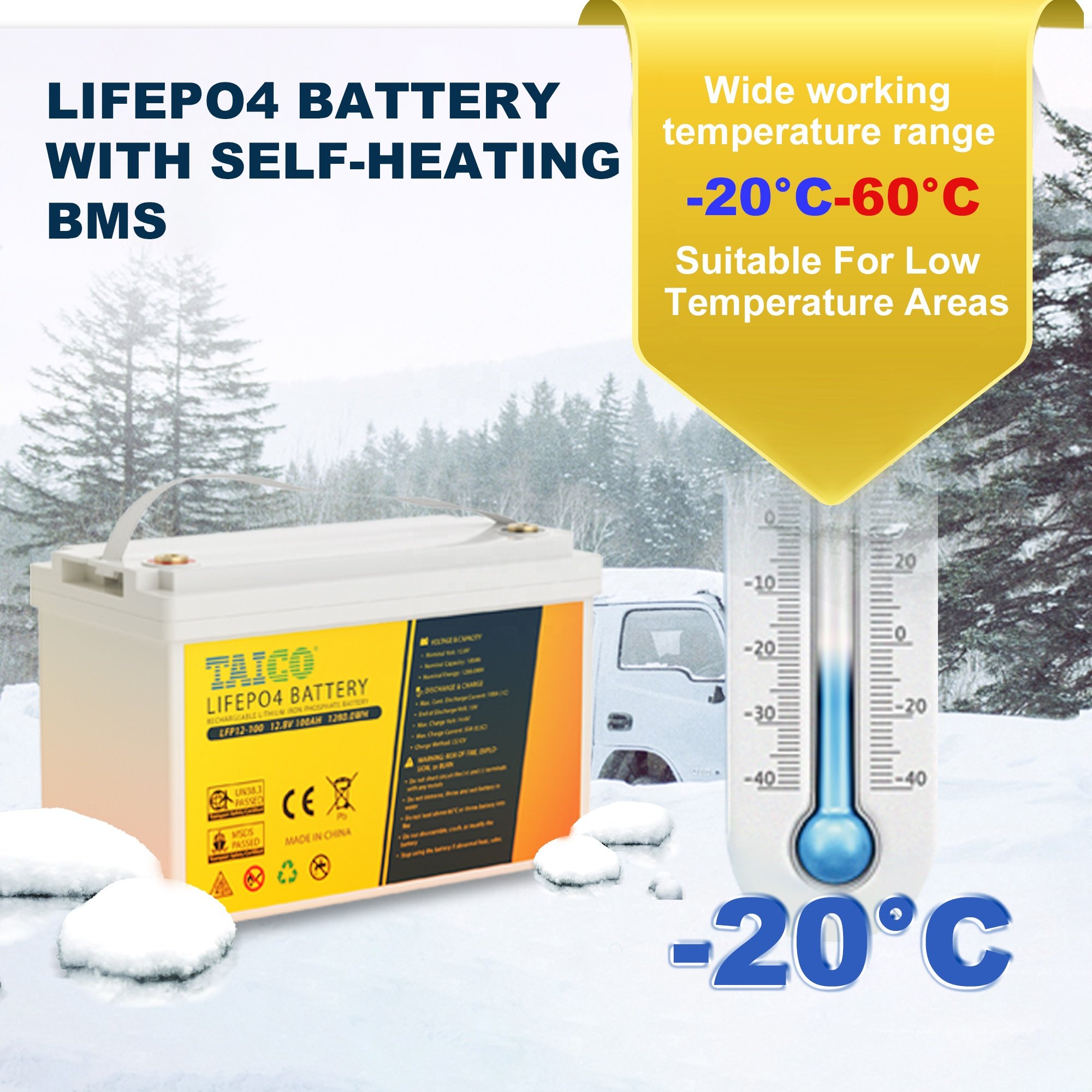 Lifepo4 Battery 12V 100Ah 200Ah 300Ah 400Ah 100 300 200 Ah Deep Cycle 12.8V Solar 24V 12V Lithium Ion Battery Pack With Bms