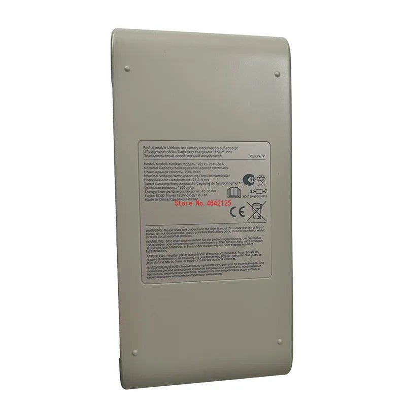Original U10 Li-ion Battery for Dreame U10 VPV20A Handheld Cordless Upright Vacuum Cleaner Parts New 2000mAh Battery Accessories