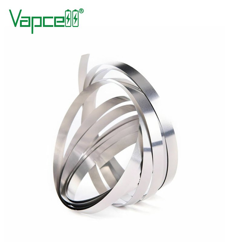 Vapcell Pure Nickel Belt Strip Nickel Strip Nickel Tape Without Hole for Battery Pack Spot Welding