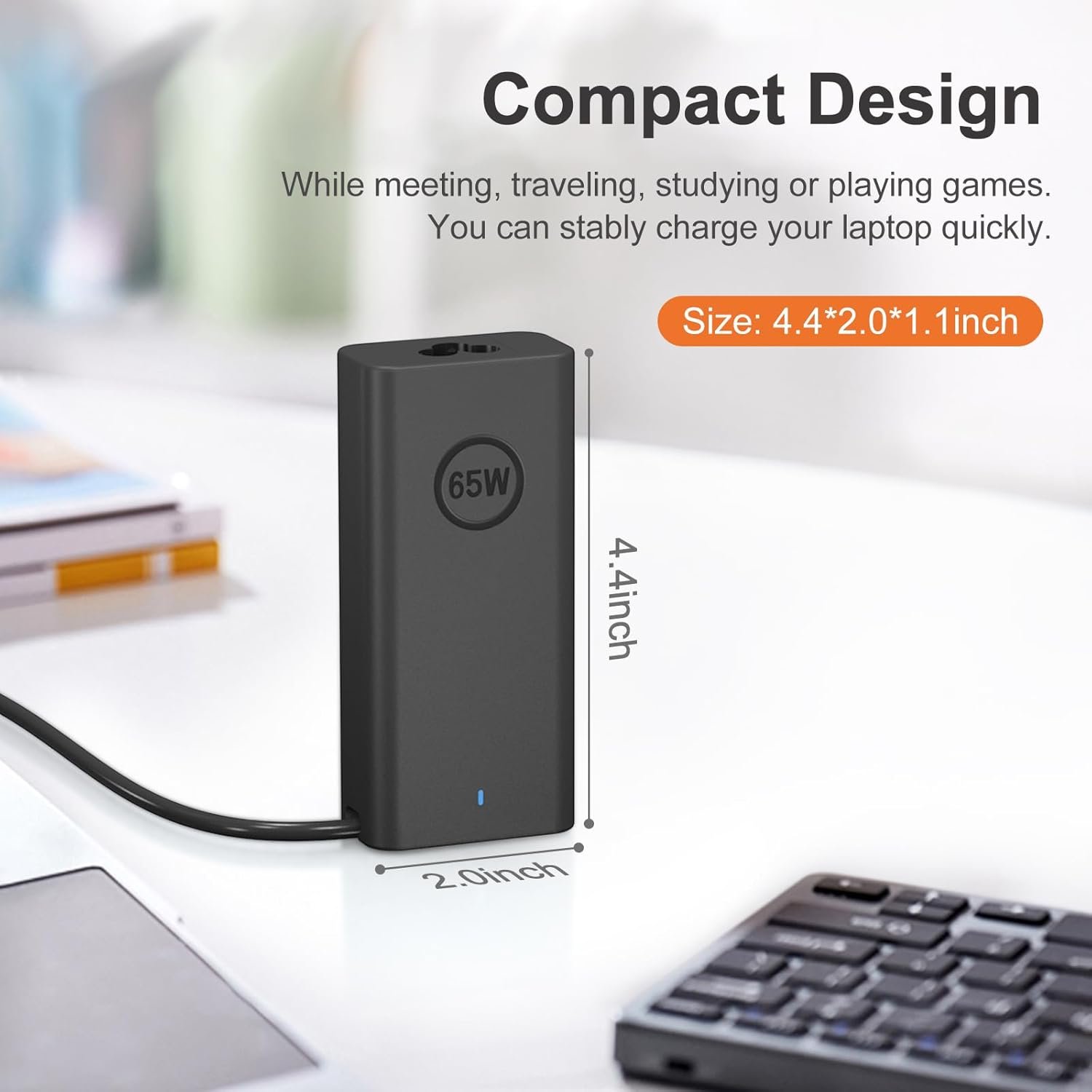 Good Price New Oval DELL 65W 19.5V 3.34A Power Adapter Laptop Charger for Notebook Accessories DELL Laptop Charger