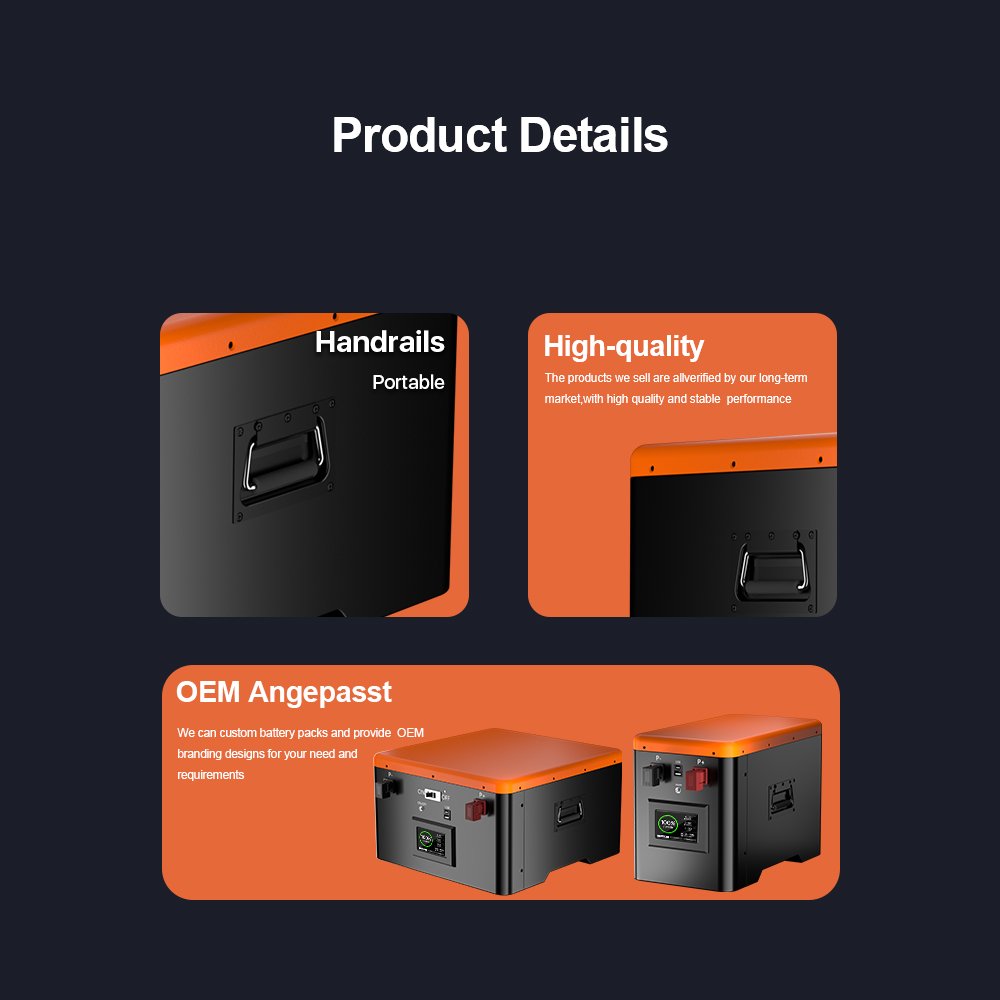12V 24V 25.6V LiFePO4 Smart BMS 300A Lithium Ion Box DIY Kit Metal Case Solar Panel System High Performance Battery Accessories