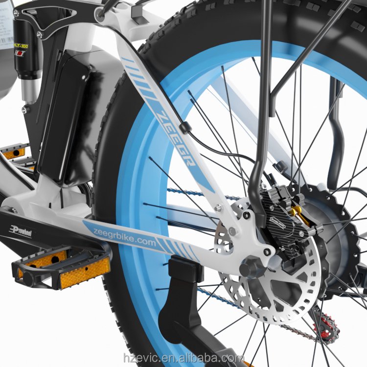 Oem Acceptable 26 Inch 2000W Electric Bicycle Electric Mtb Bike Full Suspension E Bikes For Adults Two Wheels