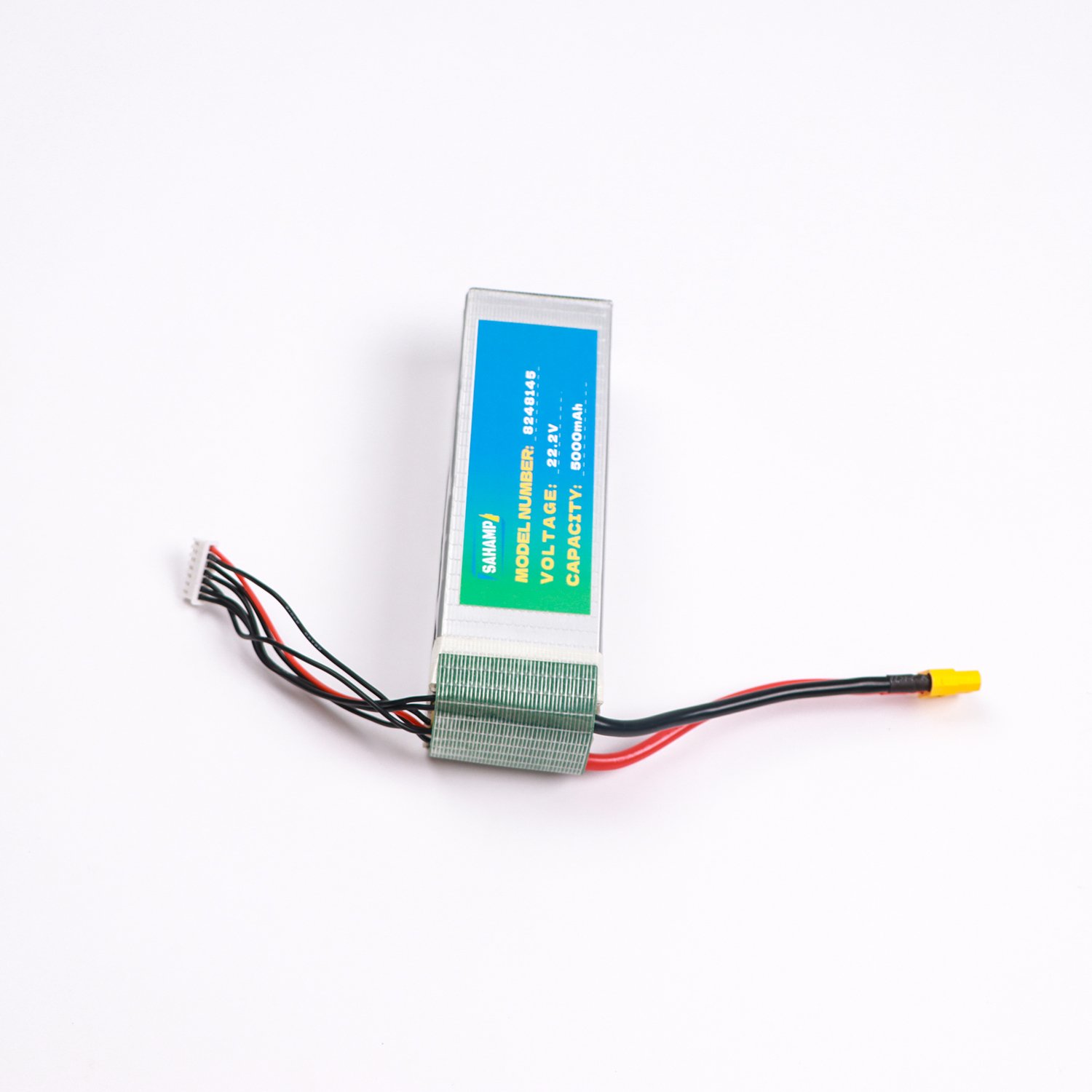 SAHAMP 24V 6000mAh Battery Pack for FPV Quadcopter for Unmanned Aerial Vehicles Equipped with LCO Anode Material