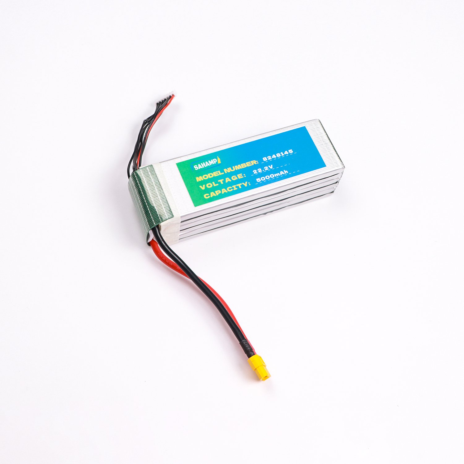 SAHAMP 24V 6000mAh Battery Pack for FPV Quadcopter for Unmanned Aerial Vehicles Equipped with LCO Anode Material