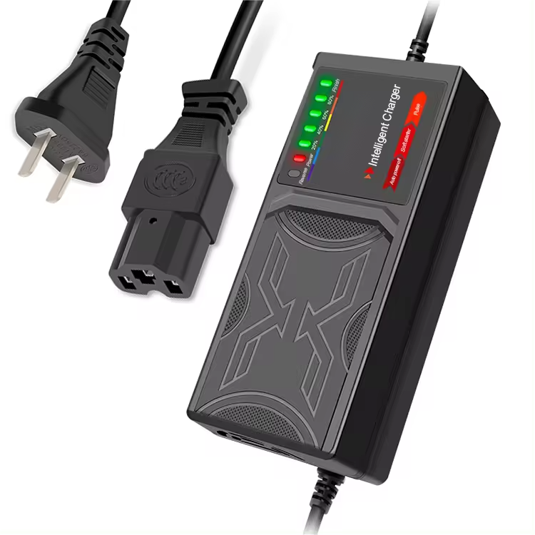 Latest 48V 60V 20AH ebike charger electric motorcycle battery lead acid battery charger