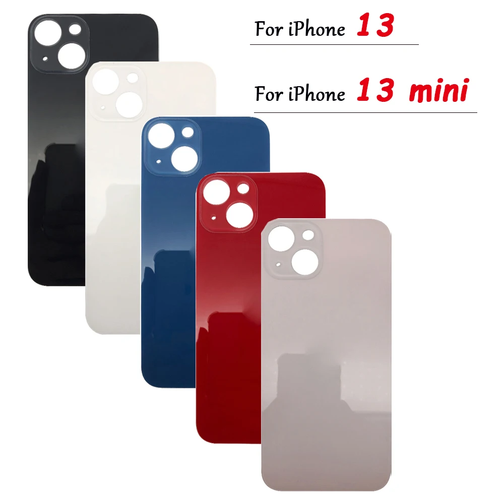 Back Rear Replacement for iPhone 8P X XR 11 Pro Max 12 13 14 15PM Back Glass Battery Cover Camera Big Hole Wide Large Rear Door