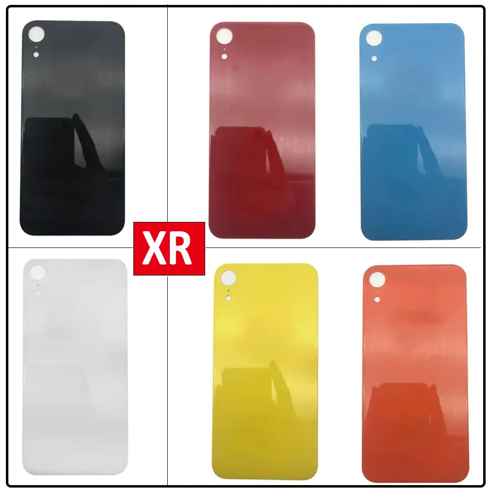 Back Rear Replacement for iPhone 8P X XR 11 Pro Max 12 13 14 15PM Back Glass Battery Cover Camera Big Hole Wide Large Rear Door