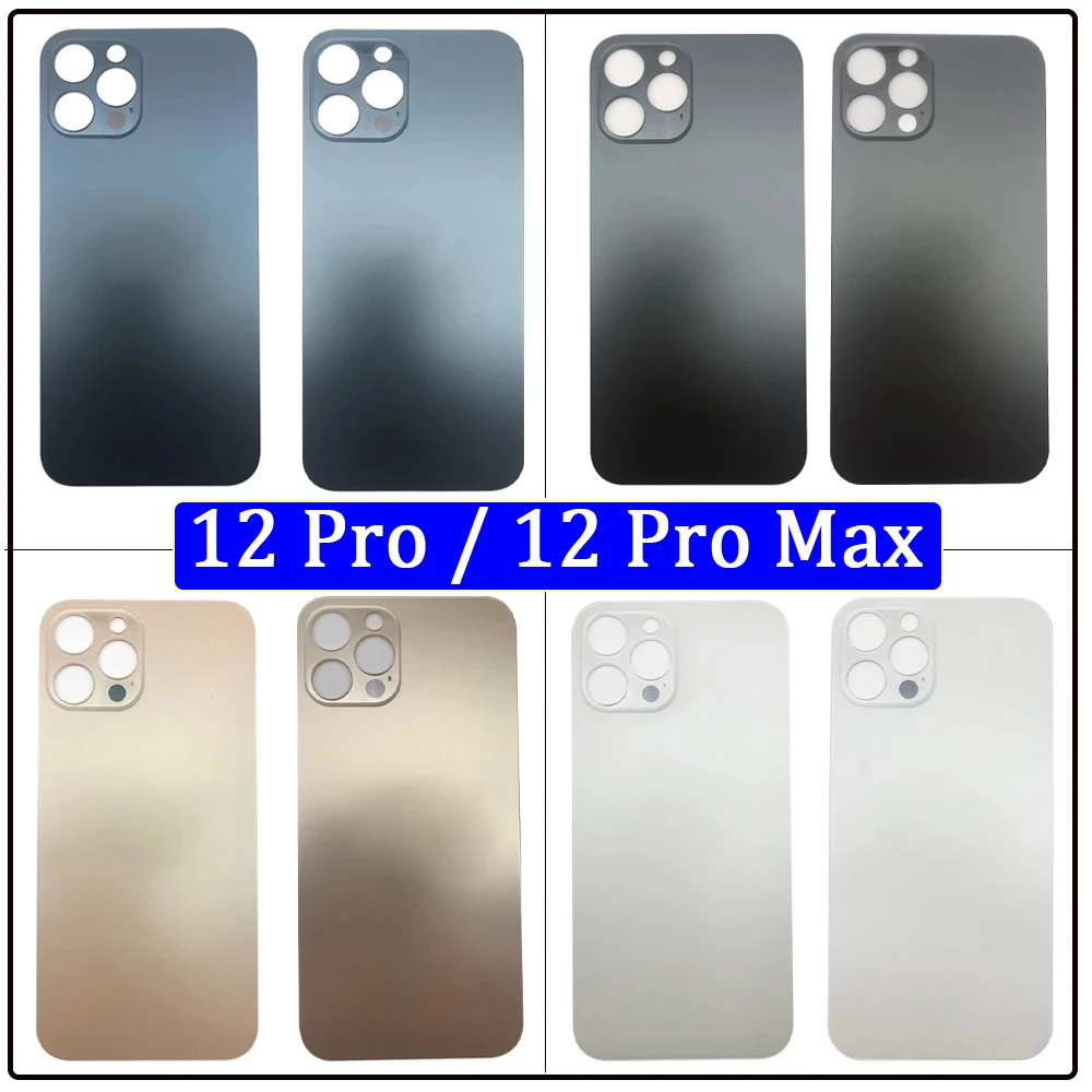 Back Rear Replacement for iPhone 8P X XR 11 Pro Max 12 13 14 15PM Back Glass Battery Cover Camera Big Hole Wide Large Rear Door