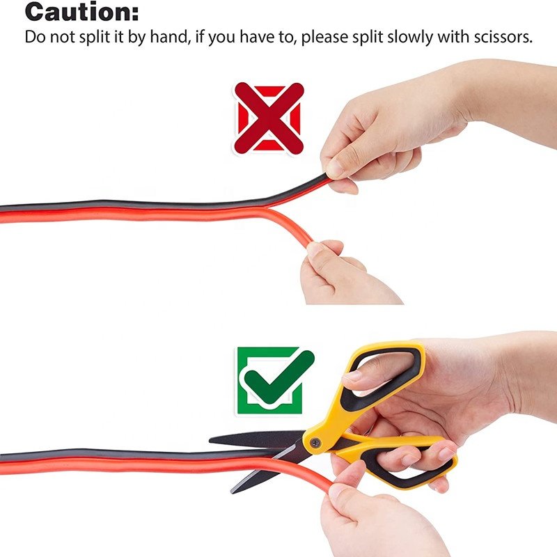 300AMP Booster Cable Smart Pin 12FT Jumper Cable Car Battery Charger With Car Accessories