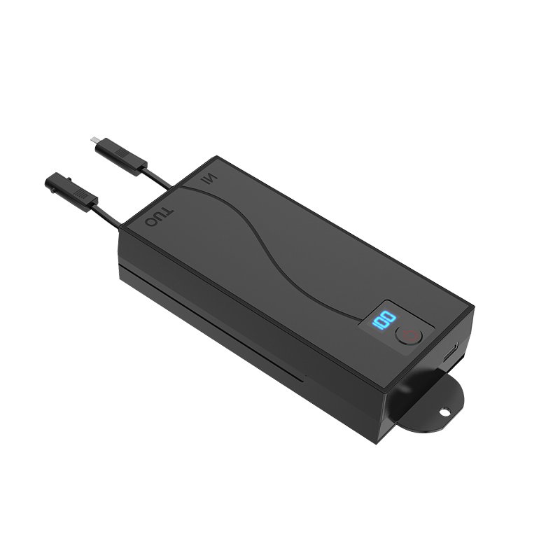 Wireless 2500mAh Rechargeable Battery Packs Two Universal Battery Packs for Reclining Furniture with LCD Display