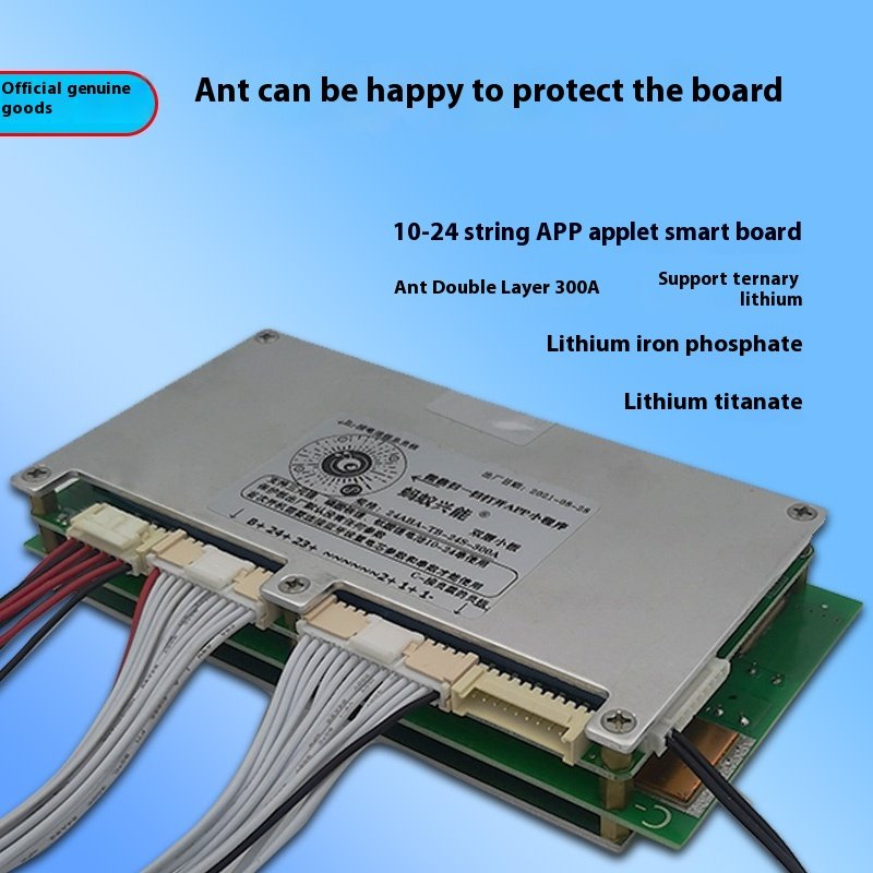 300A Bluetooth Balanced 10-24 Strings 72V60V Ternary Lithium Iron Phosphate BMS 300A Lithium Battery Ant Protection Accessory