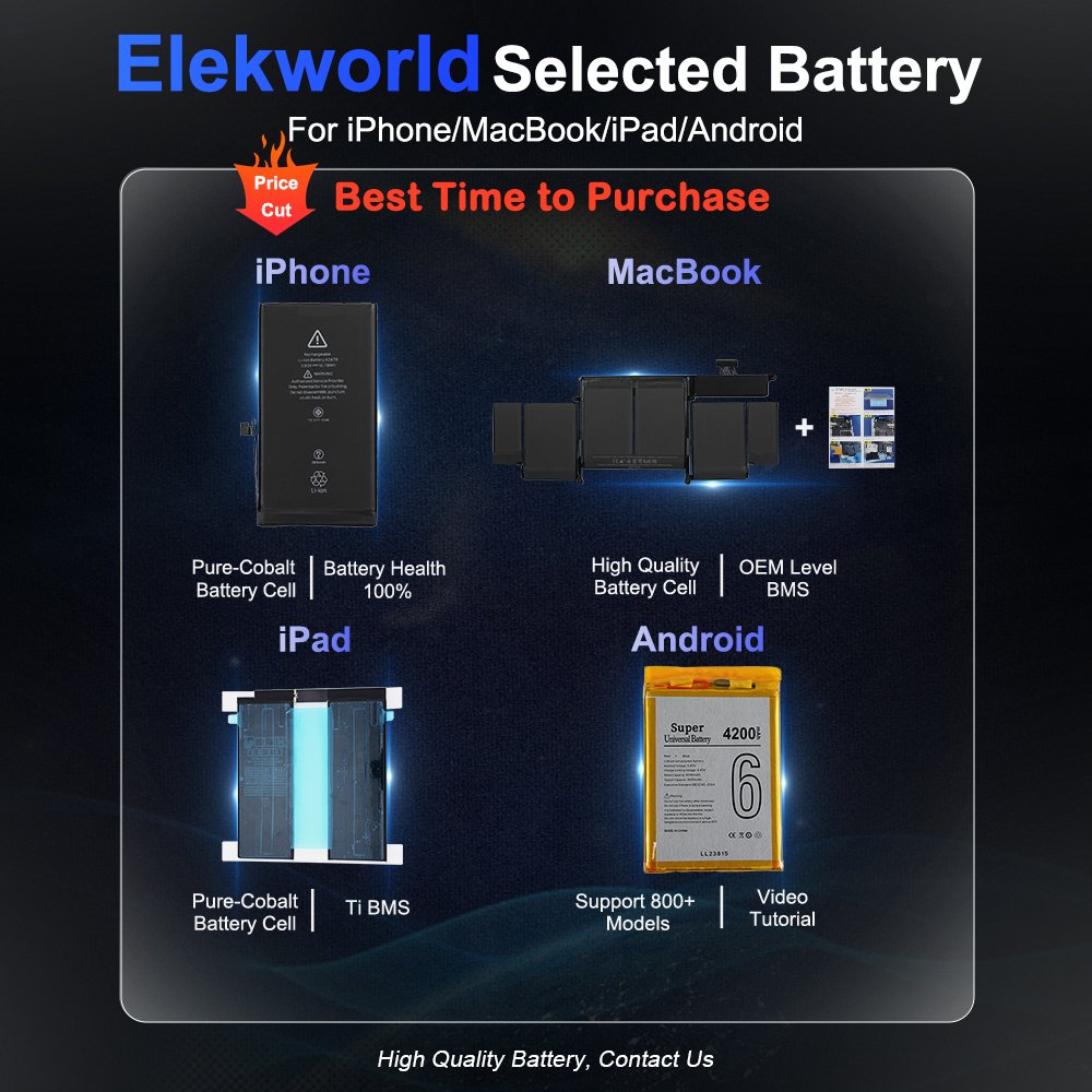 OEM Factory High Quality 3.7v Battery for iPhone 11 12 13 X XR XS No Pop-Up