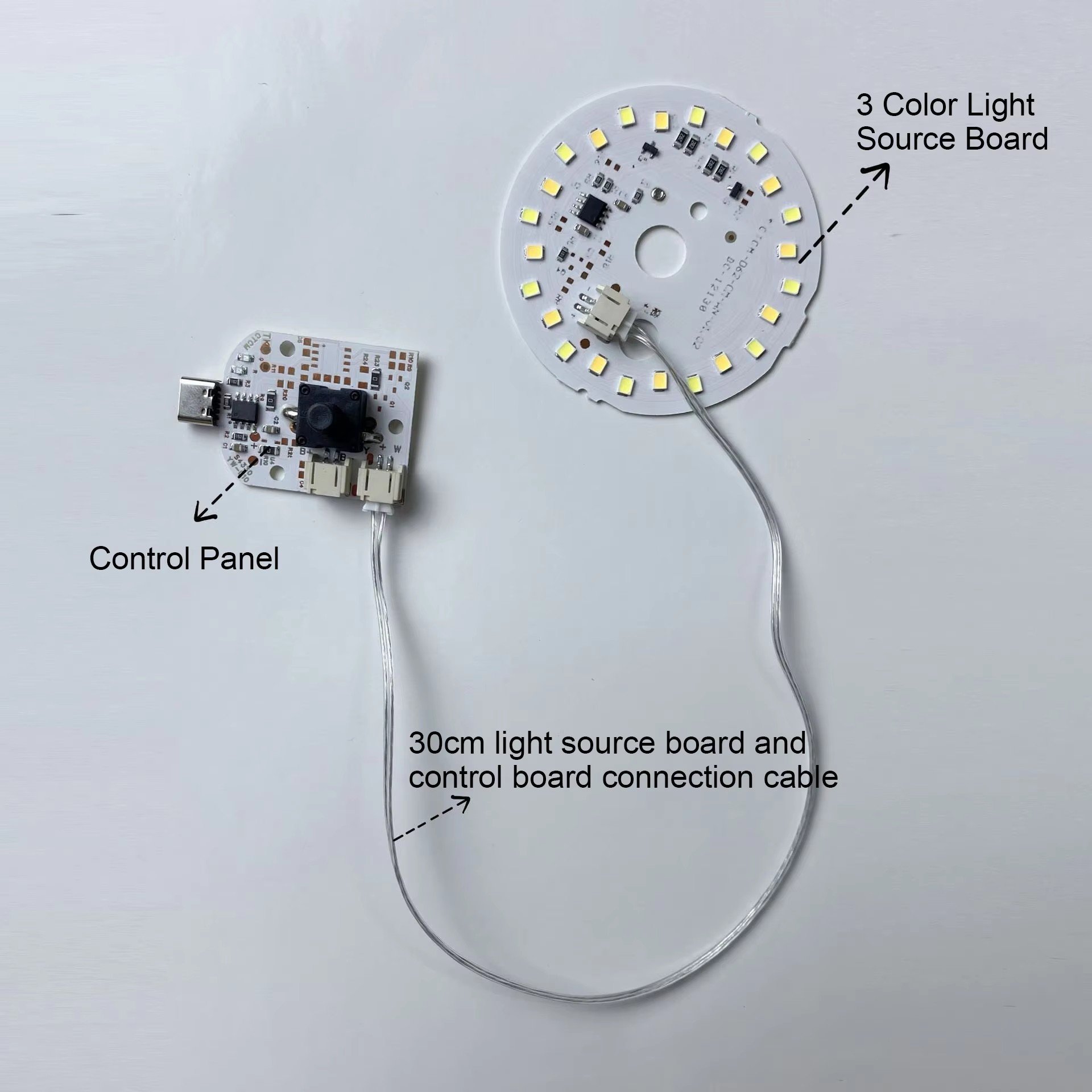 Table lamp USB rechargeable led touch switch dimmable desk lamp complete set of light source accessories