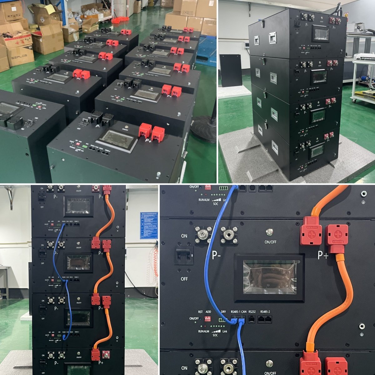 YIXIANG New Lifepo4 Battery 48 280AH Lithium Batteries box With JK BMS Lithium Battery Pack for solar system DIY Kit