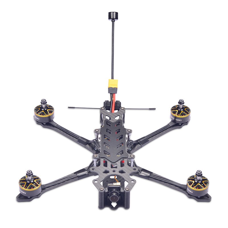 HAOYE RC 7 Inch FPV Drone Fast Shipping Portable 7-Inch FPV Drone with Quick Assembly with Low Latency HD Image Transmission