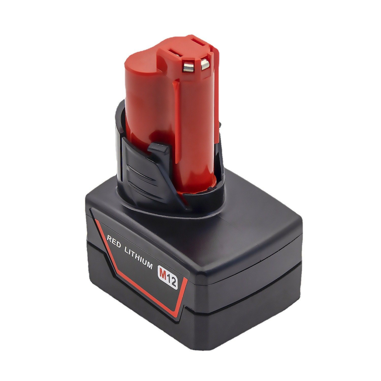 M12 12V lithium batteryMilwaukee power tool battery. Accessories for electric drill. Capacities of 3.0Ah 4.0Ah 5.0Ah 6.0Ah