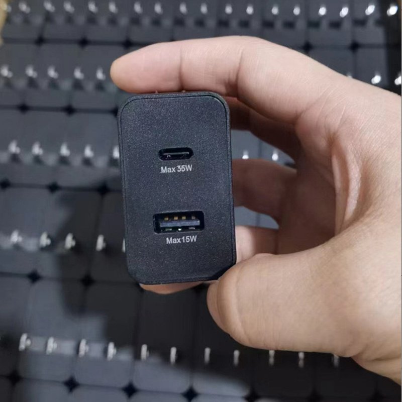 35W PD Adapter Super Fast EU US UK Type-C Charger Smart Electric Cube Travel Charger For Samsung Galaxy S23 Ultra charger Car US