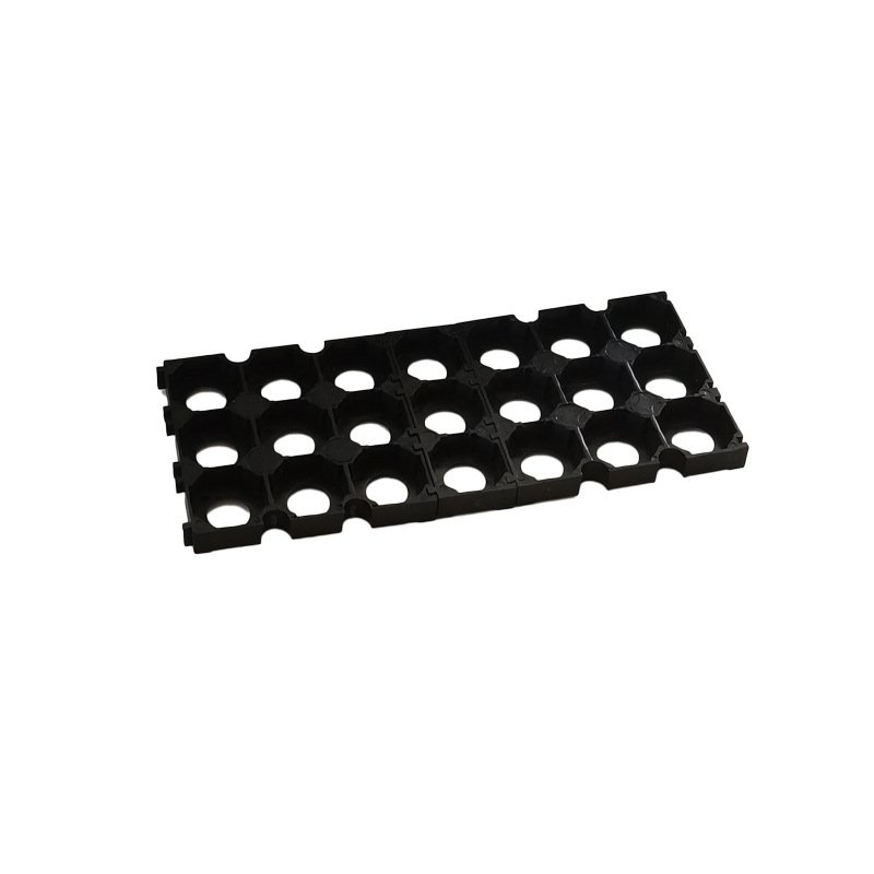 Green 18650 ES12-7X ABS Plastic Lithium Battery Case 3S3P 3S4P 3S7P 12V 6AH 8AH 14AH Storage Case Box with Holder