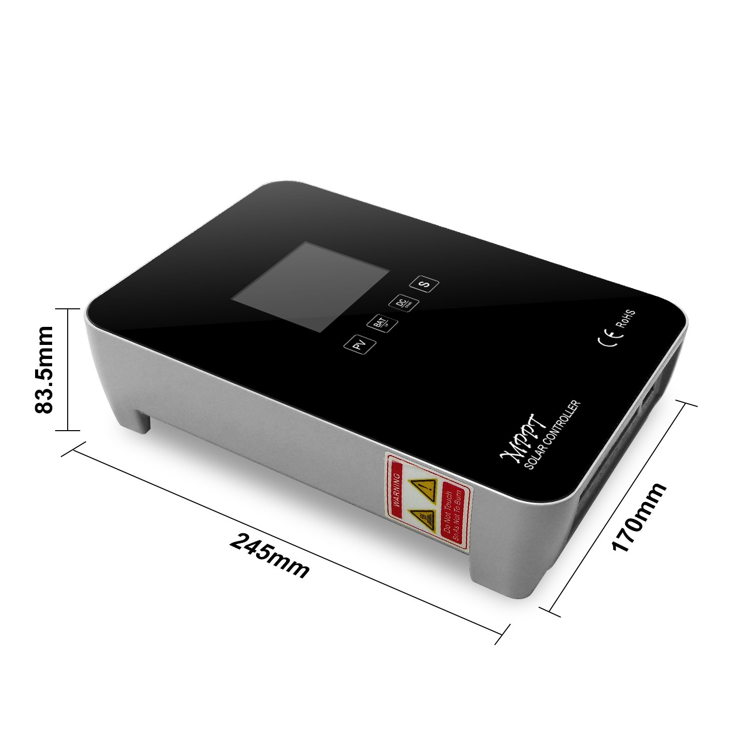 60A MPPT Solar Charge Controller Li-ion Battery Charging Controller With WIFI Accessories LCD Display