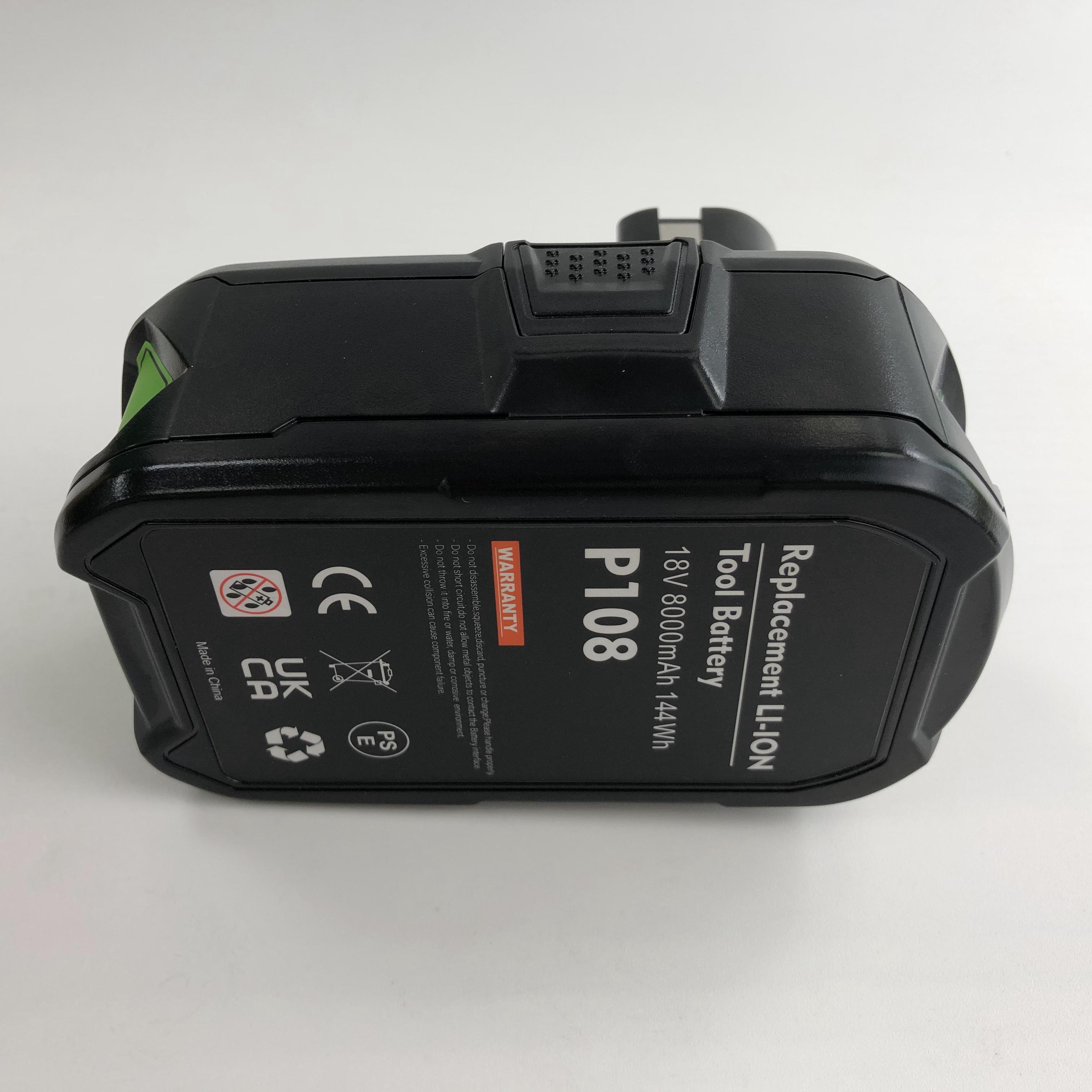 Lithium Ion Batterie 18V 8ah P108 Battery Replacement Pack Cordless Tool Lithium-ion Battery P102 P103 P104 P105 P107 P109 P122