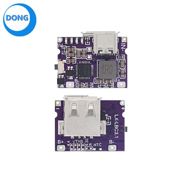 Type-C USB 5V 3.1A Boost Converter Step-Up Power Module IP5310 Mobile Power Bank Accessories With Switch LED Indicator 5 to 4.2V