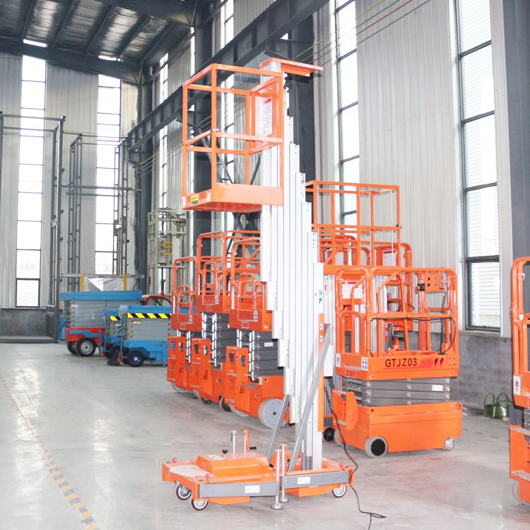 12 meter Scissor lift scaffolding 18m 500kg Hydraulic electric lift mobile scissor shear fork lift platform