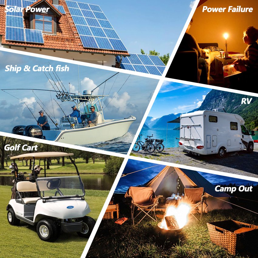 LFP 12.8V 100Ah 1280Wh Lithium-ion Battery Australia 12V RV Caravan Lithium Battery Pack for camping have Buzzer Alarm