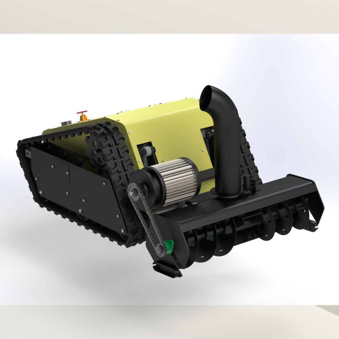 ANTS Battery Snow Blower Three-way Remote Control Snowplow Rechargeable Snow Removal Vehicle Various Accessories