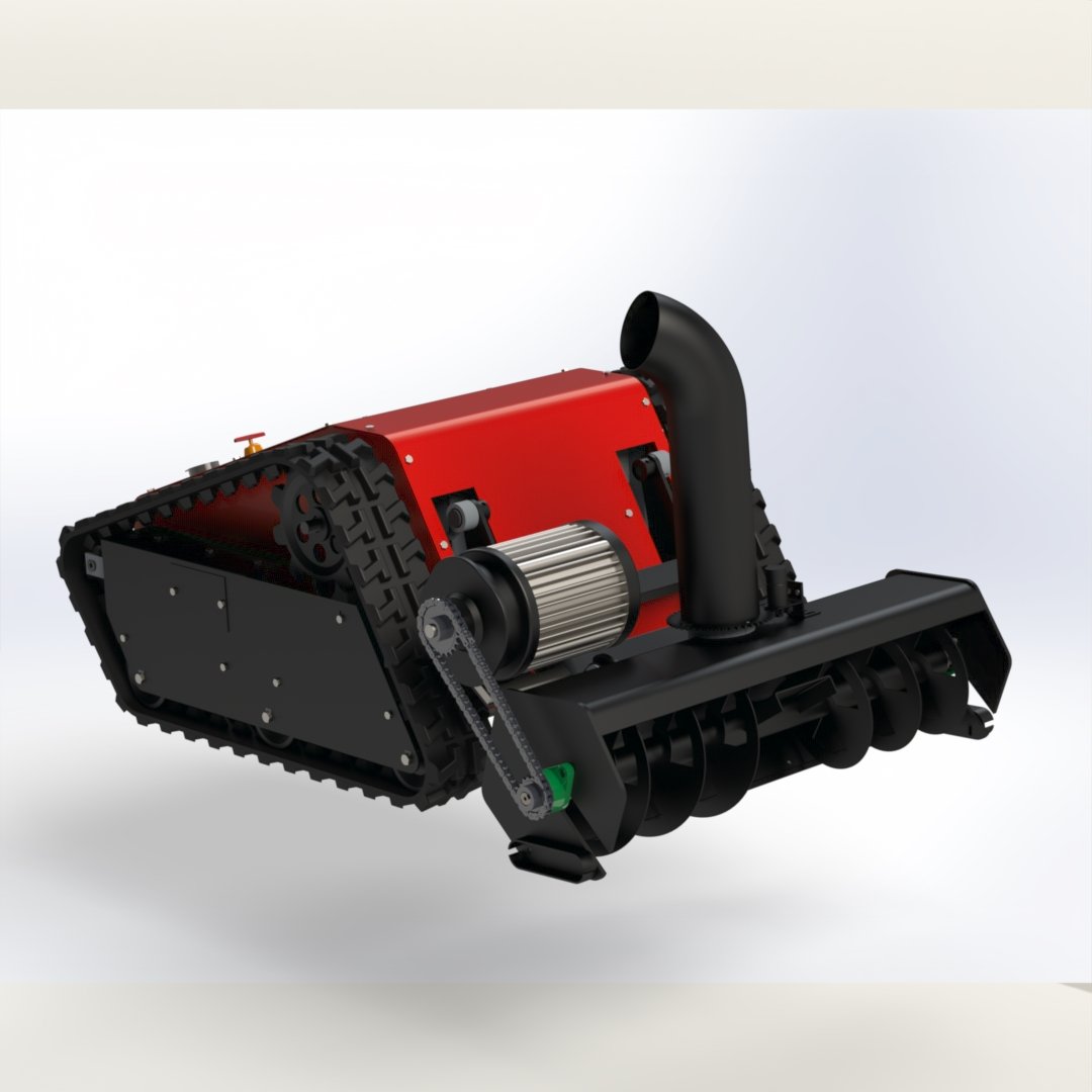 ANTS Battery Snow Blower Three-way Remote Control Snowplow Rechargeable Snow Removal Vehicle Various Accessories