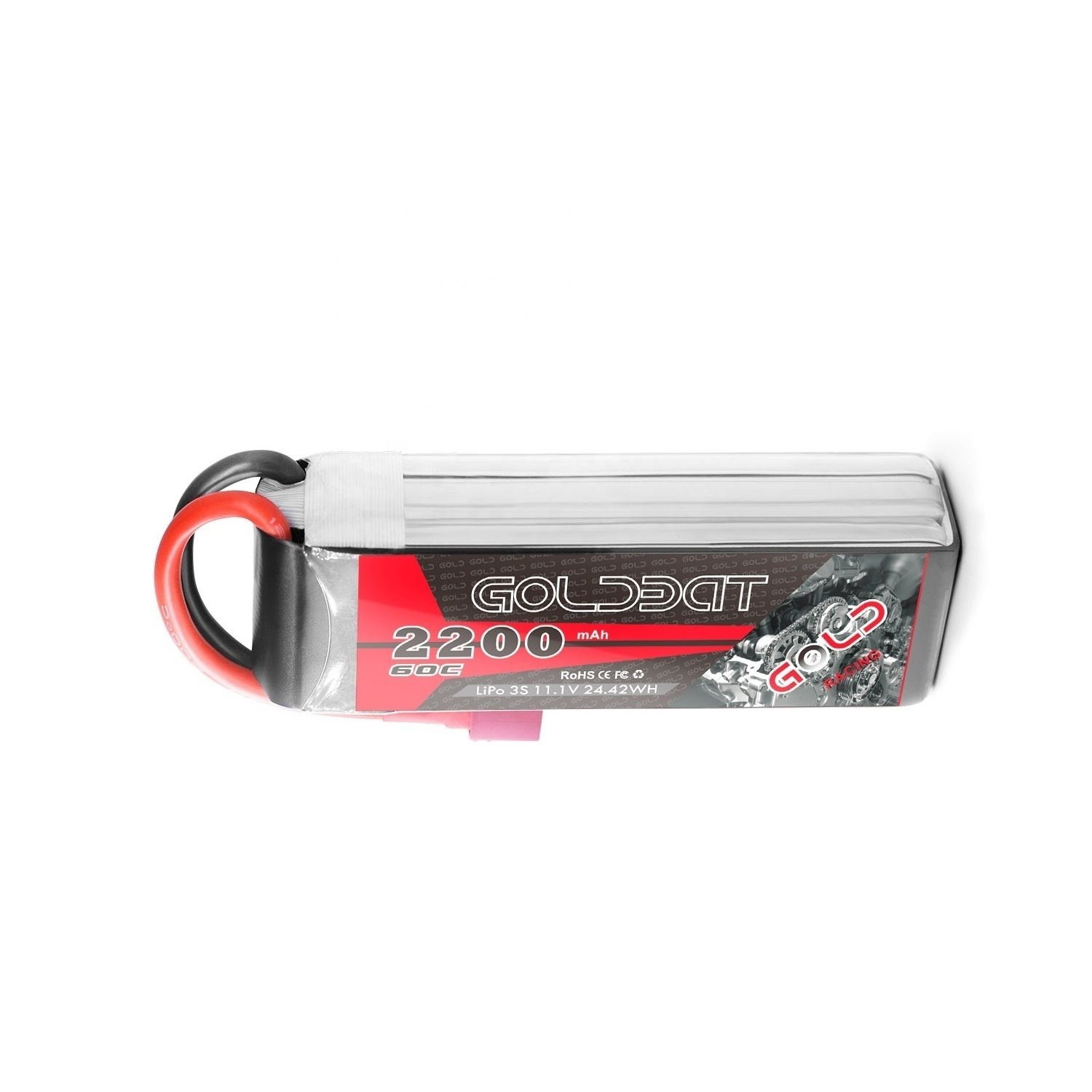 2200mAh 2S 3S 4S 5S 6S 40C 60C 80C 100C 120C Lipo batteries RC car