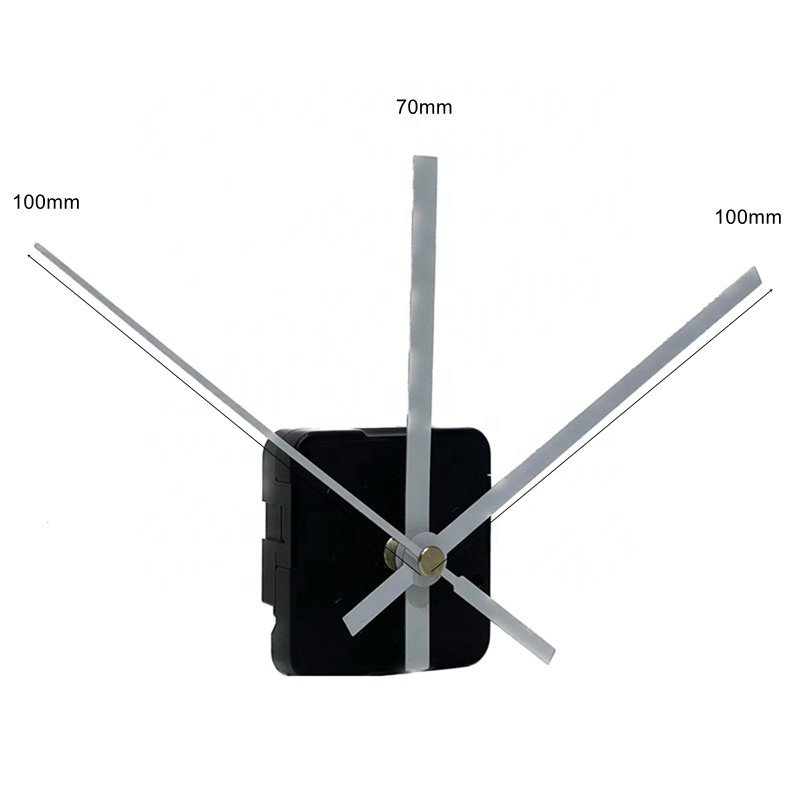 Wholesale DIY Accessories Parts Clock Hands Wall Quartz Silent 12mm Clock Mechanism Movement Needle 10cm