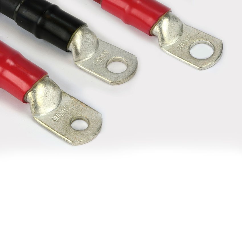 Battery Cables 3/0 Gauge 12" Solar Power cable 3/0 AWG Inverter Golf Cart Car RV sightseeing car battery power electric bus