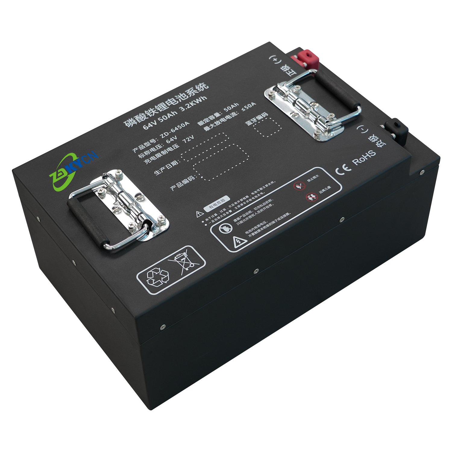 64V Lifepo4 Battery 52Ah Lithium Iron Phosphate Battery Pack Pedicab Lifepo4 Lithium Battery