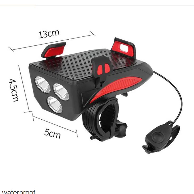 1000 Lumens Usb Rechargeable Bicycle Front Tail Light Waterproof Led Bicycle Light Set Bike Accessories