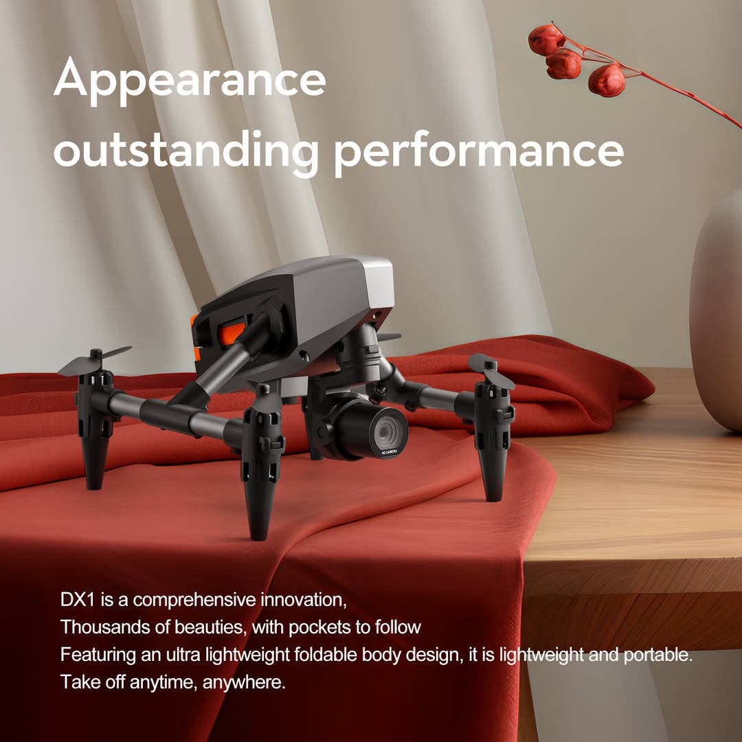 JHD XD1 Mini Drone 4K Professional 8K Dual Camera 5G WIFI Height Maintaining Four Sides Obstacle Avoidance RC Quadcopter Toys