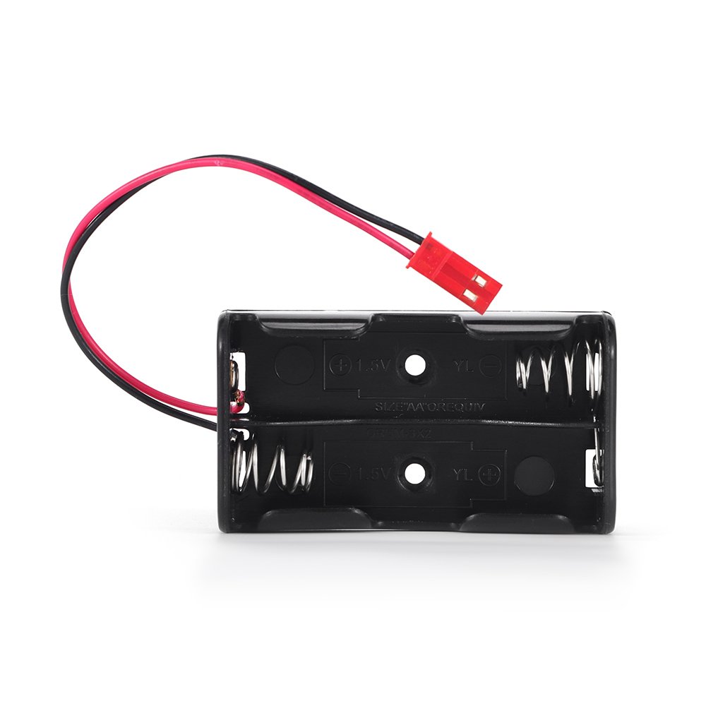 18650 2AA Battery Holder with Leads Made of PP ABS Material