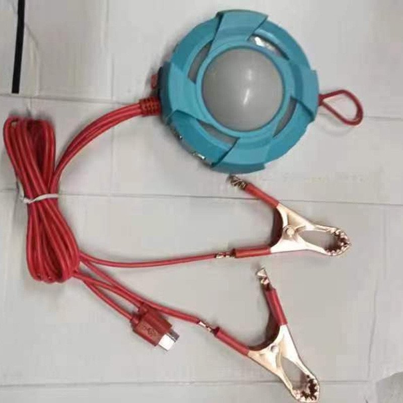 DC12V to AC220V phone charger Dc battery charger 12v to usb charger with led light 8usb output