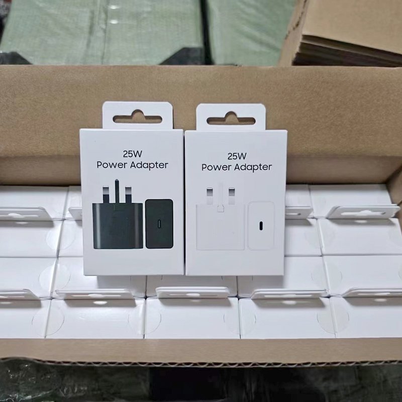 TA2510 Super Fast Charger 25W PD Adaptor Type C EU US Plug Phone Type-C USB-C Travel Adapter USB Charger For Samsung Galaxy