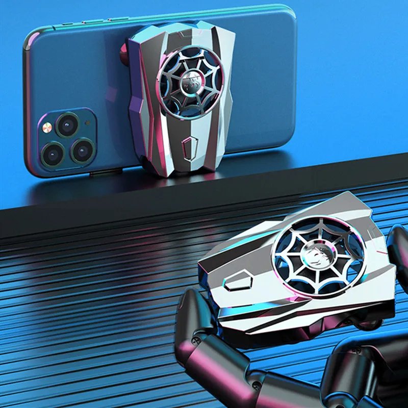 P10 Portable Universal Phone And Tatble Accessories USB Rechargeable Cooler Game Cooling Fan Radiator for Gaming With Battery
